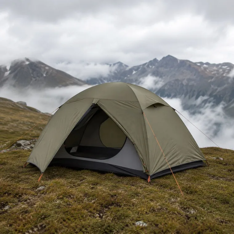 Three-season dome tent
