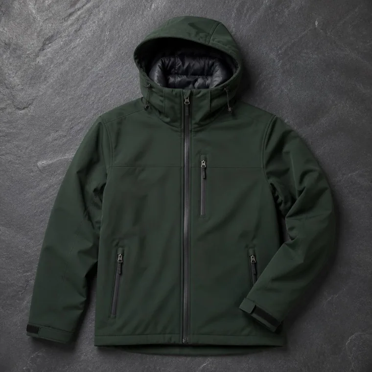 Insulated softshell jacket